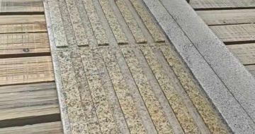 天水黄金麻盲道石 盲条