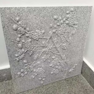 天水芝麻白雕刻版，异形定制