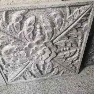 天水芝麻白雕刻版，异形定制