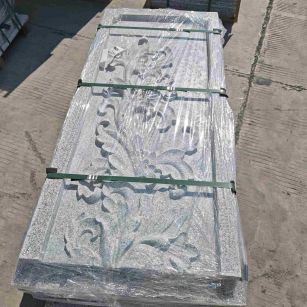 天水芝麻白别墅外墙雕刻版