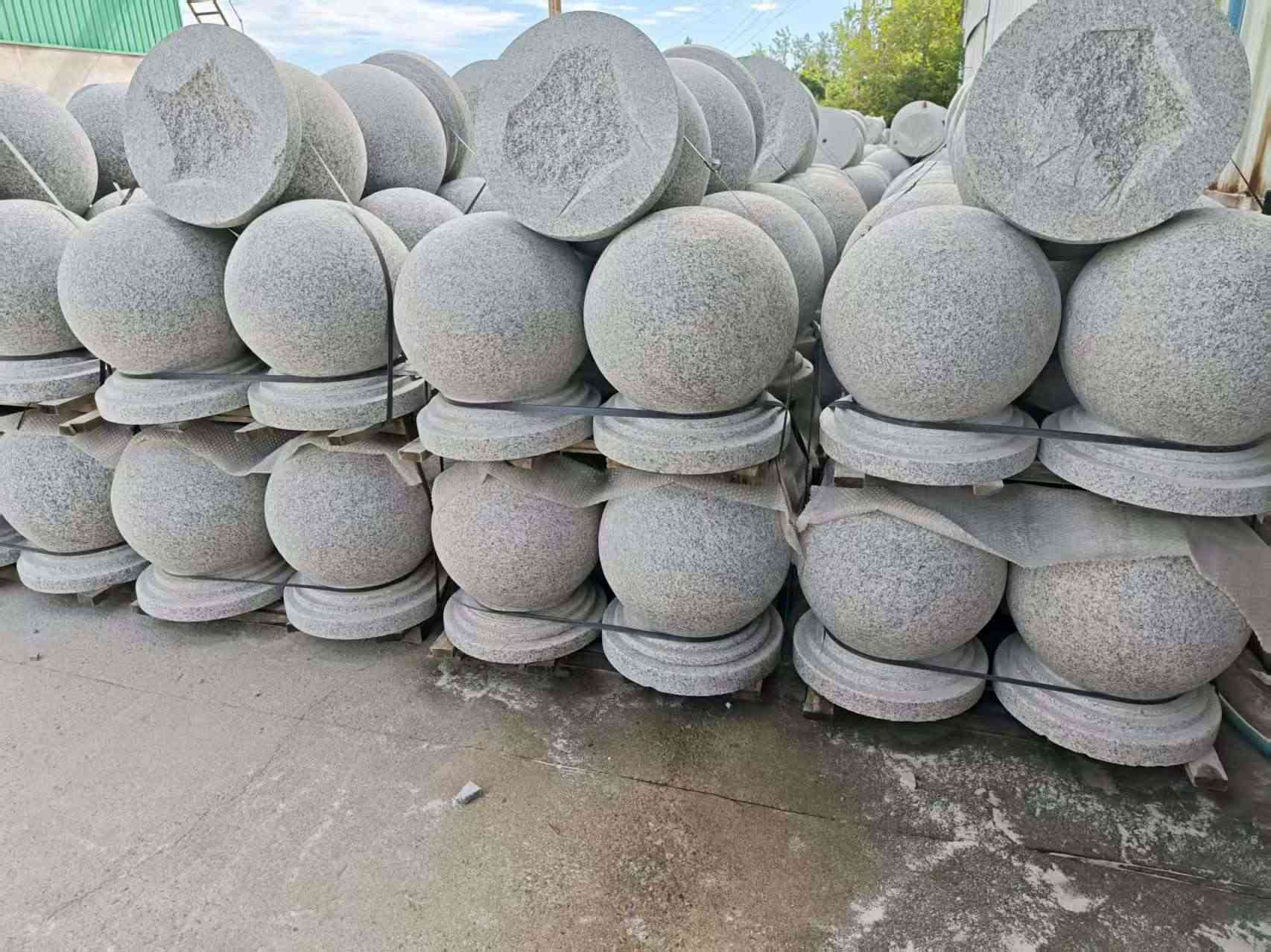 天水圆球石球挡车球
