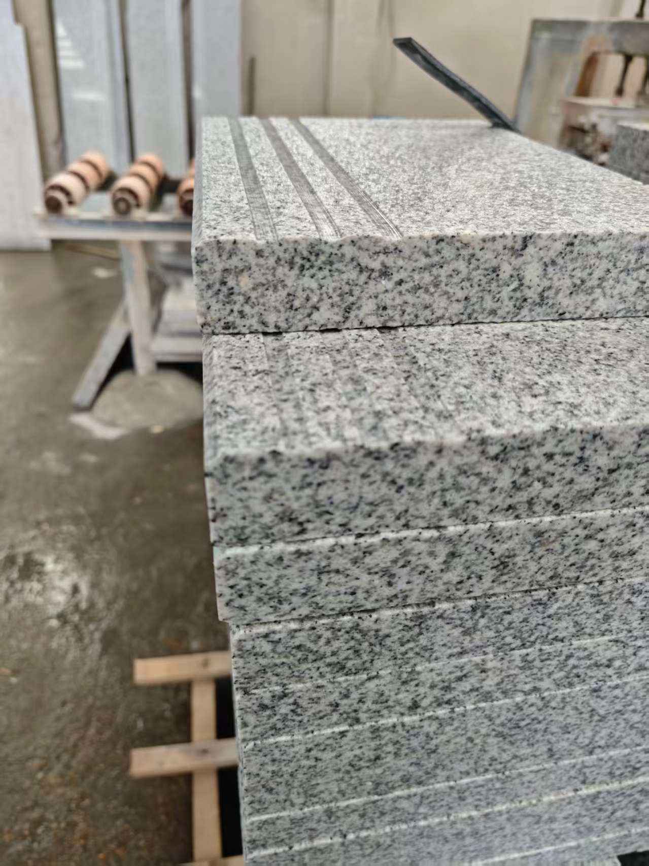 天水芝麻白楼梯踏步